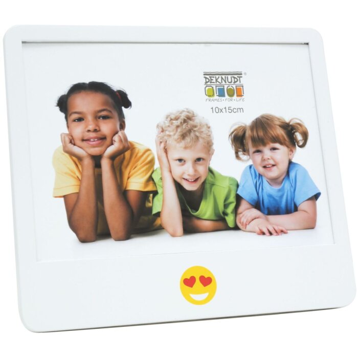 Cadre photo S68KK1E1C blanc bois 10,0 x15,0 cm