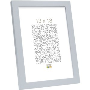 Cadre photo argent S68FD1 bois 20,0 x30,0 cm