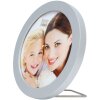 Deknudt S67YD cadre photo argent bois 20 cm rond