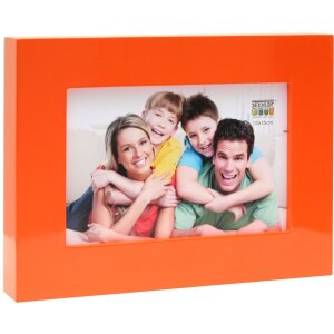 Cadre photo orange bois 13,0 x18,0 cm S67DK