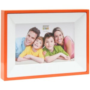 Cadre photo orange bois 13,0 x18,0 cm S67DK