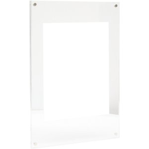 Cadre photo Deknudt transparent plastique 20x30 cm S58SB1