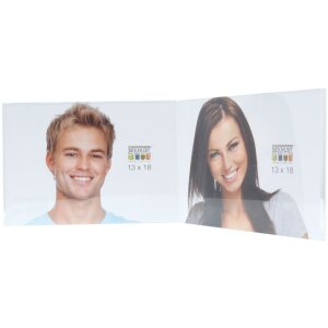 Cadre photo transparent plastique 10,0 x15,0 cm