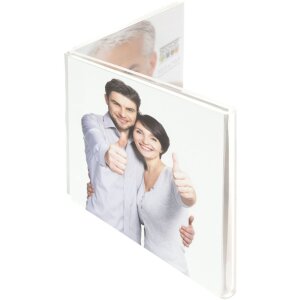 Cadre photo transparent plastique 13,0 x18,0 cm