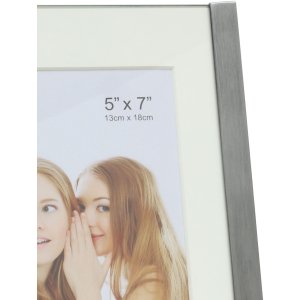 Cadre photo S58MG8 argent 13x18 cm