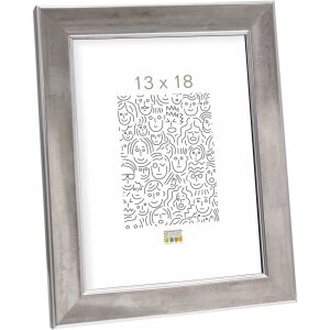 Cadre photo argent bois 18,0 x24,0 cm S45YD