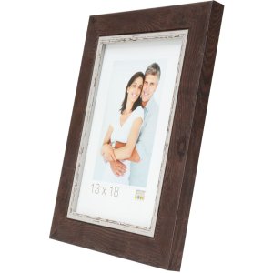 Cadre photo marron plastique 20,0 x30,0 cm S45VY