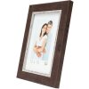 Cadre photo marron plastique 40,0 x50,0 cm S45VY