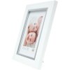 Cadre photo blanc plastique 18,0 x24,0 cm S45VK