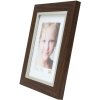 Cadre photo marron plastique 13,0 x18,0 cm S45VH