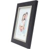 Cadre photo gris plastique 18,0 x24,0 cm S45VF