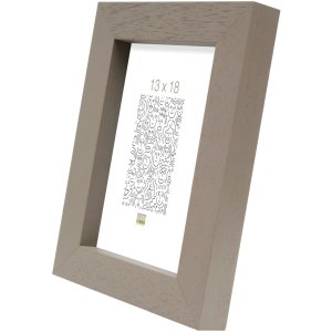 Cadre photo taupe bois 13,0 x18,0 cm S45PK