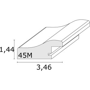 Cadre photo blanc plastique 10,0 x15,0 cm S45MF