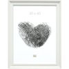 Cadre photo S45HF1 blanc 15x15 cm