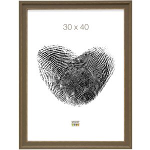 Cadre photo marron bois 40,0 x40,0 cm S45ES