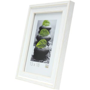 Cadre photo blanc bois 10,0 x15,0 cm S45ES