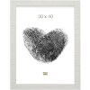 Cadre photo blanc bois 30,0 x40,0 cm S43XF