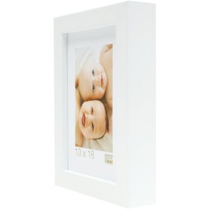 Cadre photo blanc bois 15,0 x20,0 cm S43DL