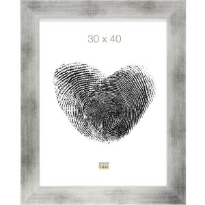 Cadre photo argent bois 13,0 x18,0 cm S43BD