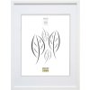 Cadre en bois S43AK1 blanc 20x25 cm (15x20 cm)