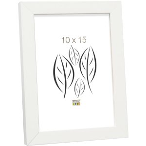 Cadre photo blanc S43AK1 bois 20,0 x20,0 cm