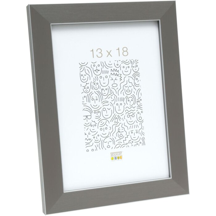 Cadre photo S41VK7 gris plastique 40,0 x40,0 cm