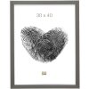 Cadre photo S41VK7 gris plastique 40,0 x40,0 cm