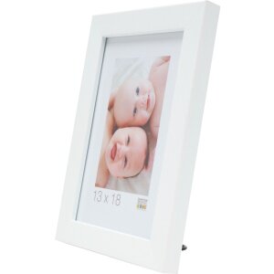 Cadre photo S41VH1 blanc plastique 18,0 x24,0 cm