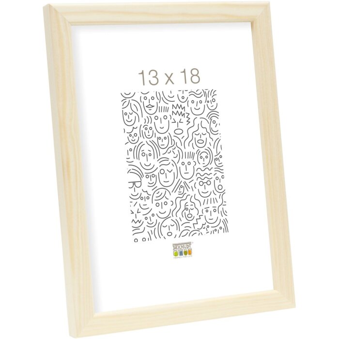 Cadre en bois Deknudt S41J naturel 29,7x42 cm DIN A3 Cadre pour diplômes