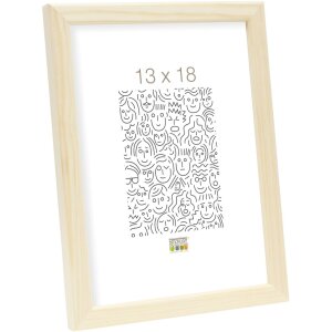 Cadre en bois Deknudt S41J naturel 29,7x42 cm DIN A3...