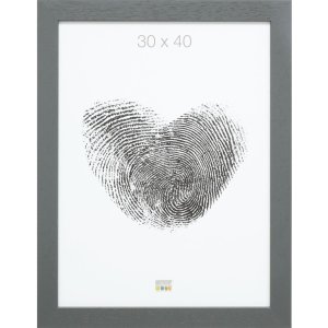 Cadre photo Deknudt S226K7 gris bois 30,0 x45,0 cm