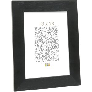 Cadre photo S226K2 noir bois 15,0 x20,0 cm