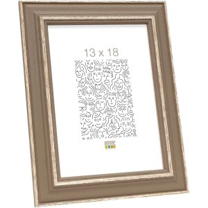 Cadre photo beige bois 10,0 x15,0 cm S221F