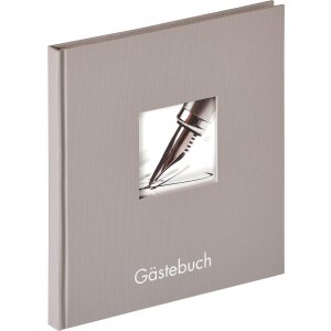 Livre dor Walther Fun gris 23x25 cm 72 pages blanches