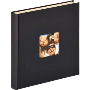 Walther Album Fun 33x34 cm noir 50 pages autocollantes