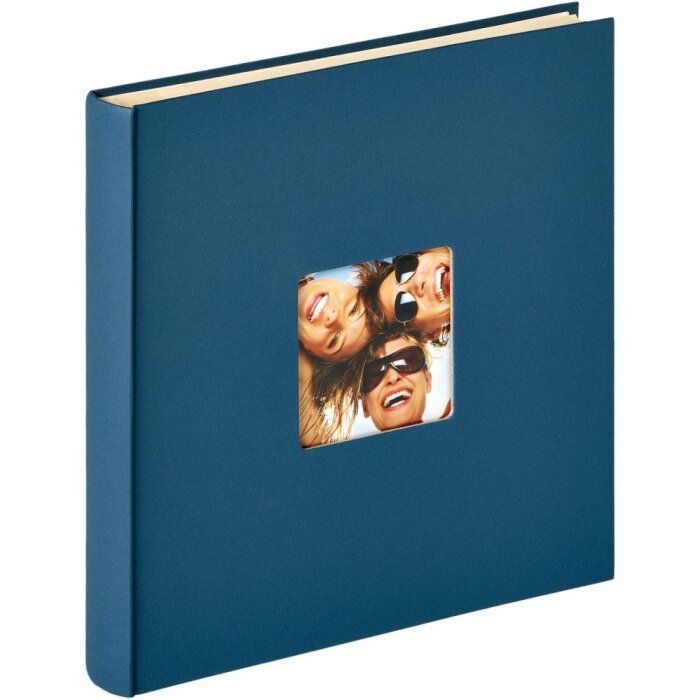 Walther Album autocollant Fun 33x34 cm bleu 50 pages autocollantes