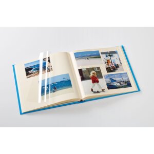 Walther Album autocollant Fun 33x34 cm bleu 50 pages autocollantes