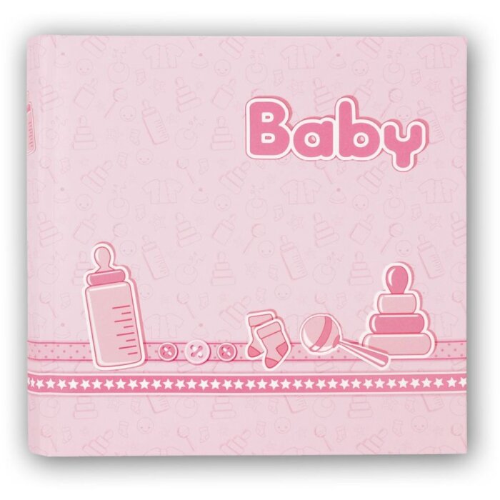 Album bébé Bebe 24x24 cm rose