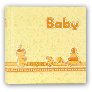 ZEP Babyalbum Bebe orange 24x24 cm 40 pages blanches