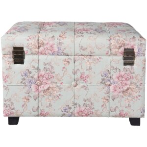 Clayre & Eef Tabouret-Coffre 61x37x43 cm multicolore