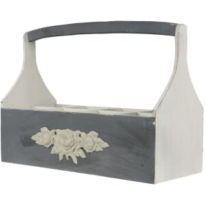 Corbeille 45x21x34 cm en gris - 6H1409 Clayre Eef