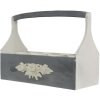 Corbeille 45x21x34 cm en gris - 6H1409 Clayre Eef