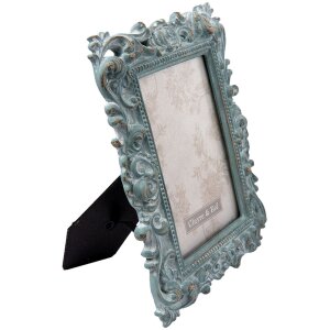 Clayre & Eef 2F0436 Cadre photo 10x15 cm Turquoise...