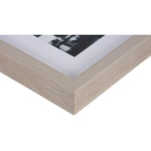 Viola cadre en bois 10x15 cm beige