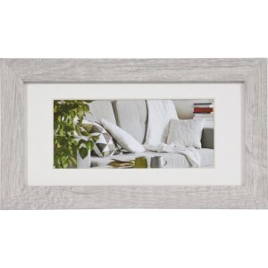 Henzo cadre photo Modern blanc 10x20 cm avec...