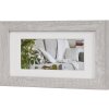 Henzo cadre photo Modern blanc 10x20 cm avec passe-partout 7x15 cm