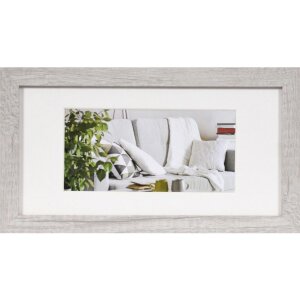 Henzo cadre photo Modern 15x30 cm blanc avec...