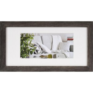 Cadre photo Henzo Modern 15x30 cm gris foncé