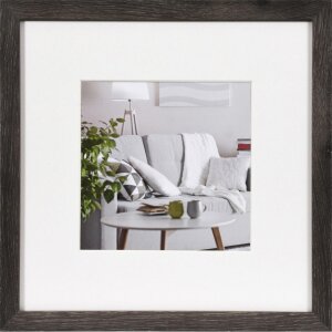 Cadre photo Moderne 30x30 cm gris foncé