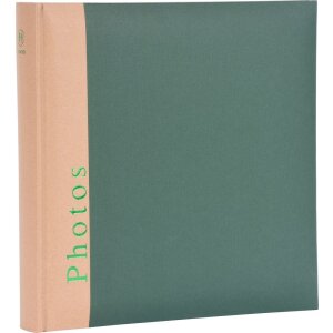 Henzo Jumbo Album photo Chapter vert 30x30 cm 100 pages...